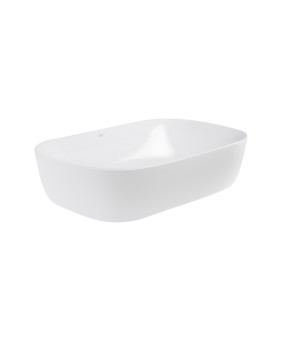 Раковина-чаша Qtap Robin 610x400x145 White с донным клапаном QT13112143PW