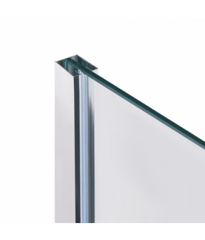 Душевая перегородка Qtap Walk-In Standard CRM209.C8 90х200 см, стекло Clear 8 мм, CalcLess (SD00045303)