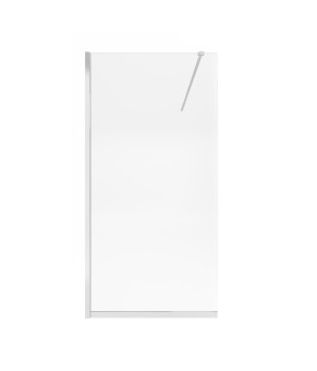 Душевая перегородка Qtap Walk-In Standard CRM201.C8 100x200 см, стекло Clear 8 мм, покрытие CalcLess (SD00045304)