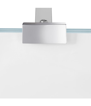 Душевая перегородка Qtap Walk-In Standard CRM2011.C8 110х190 см, стекло Clear 8 мм, покрытие CalcLess