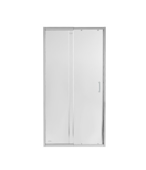 Душевые двери в нишу Qtap Taurus CRM209-1.C6 90-100x200 см, Clear 6 мм, CalcLess (CRM209-1.C6)