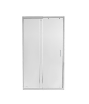 Душевая дверь в нишу Qtap Taurus CRM201-11.C6 110-120x200 см, стекло Clear 6 мм, CalcLess (SD00045296)