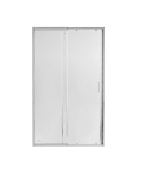 Душевая дверь в нишу Qtap Taurus CRM2013-14.C6 130-140x185 см, стекло Clear 6 мм, покрытие CalcLess