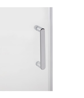 Душевая дверь в нишу Qtap Taurus CRM2013-14.C6 130-140x185 см, стекло Clear 6 мм, покрытие CalcLess