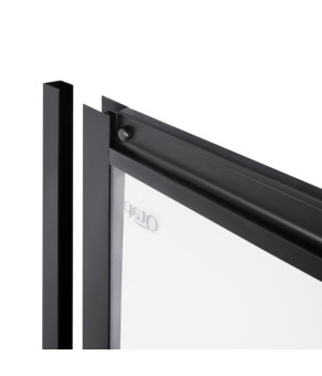 Душова кабіна Qtap Pisces BLA107-9SC5 75-90x75-90 см, скло Clear 5 мм, без піддону