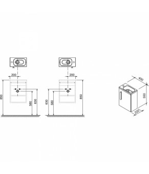 Дверцята Ravak Chrome SD 400 L X000000540