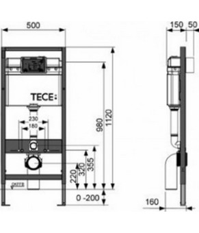 Комплект инсталляции TECEbase kit 9400005 - 4 в 1