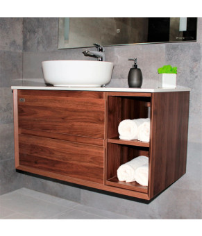 Тумба с раковиной REXON Terra RX191W/090 Walnut