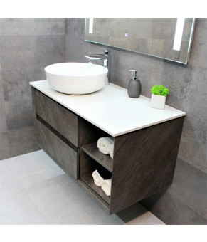 Тумба с раковиной REXON Terra RX191MS/100 Moorstone