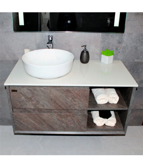 Тумба с раковиной REXON Terra RX191MS/100 Moorstone
