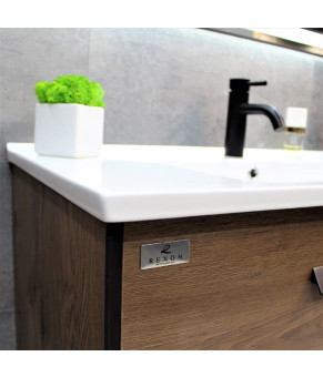 Тумба с раковиной REXON Madera RX41CO/090 Crarmel Oak