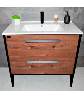 Тумба с раковиной REXON Madera RX41CO/090 Crarmel Oak