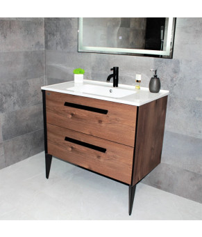 Тумба с раковиной REXON Madera RX41CO/090 Crarmel Oak