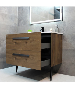 Тумба с раковиной REXON Madera RX41CO/090 Crarmel Oak