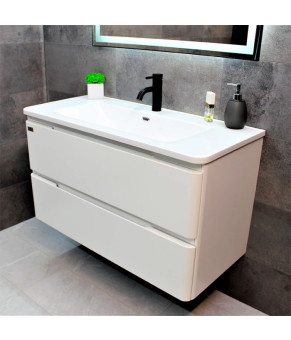 Тумба с раковиной REXON Camelia RX195MW/100 Matt White