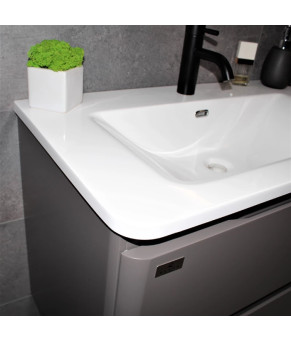 Тумба з раковиною REXON Camelia RX195DG/080 Dark Grey