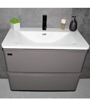 Тумба з раковиною REXON Camelia RX195DG/080 Dark Grey