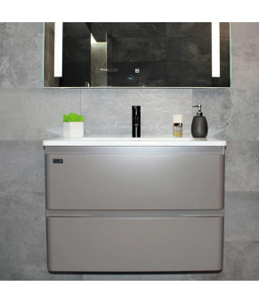 Тумба з раковиною REXON Camelia RX195DG/080 Dark Grey