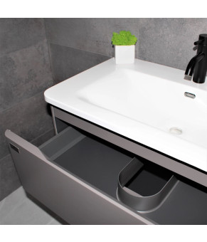 Тумба з раковиною REXON Camelia RX195DG/080 Dark Grey