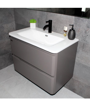 Тумба з раковиною REXON Camelia RX195DG/080 Dark Grey
