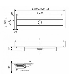 Трап TECE 15101090