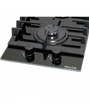 Поверхность газовая Domino на стекле WEILOR GG 306 BL