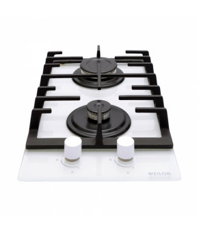 Поверхность газовая Domino на стекле WEILOR GG 306 WH
