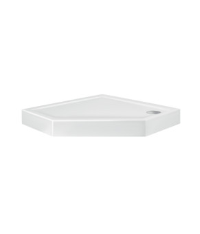 Набор Qtap Leo CRM10995-AC6 Clear 2020x900x900 мм + поддон Diamond 309912 90x90x12 см с сифоном (SD00048935)