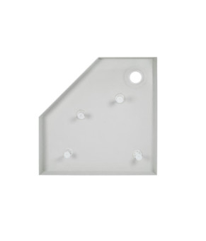 Набір Qtap душова кабіна Scorpio BLA10995-AC6 Clear 2120x900x900 мм + піддон Diamond 309912 90x90x12 см з сифоном