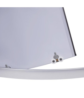 Душевой бокс Lidz Tani SB80x80.SAT.HIGH.GR, стекло тонированное 4 мм + поддон с панелью Kupala