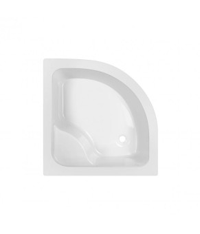 Душевой бокс Lidz Tani SB80x80.SAT.HIGH.GR, стекло тонированное 4 мм + поддон с панелью Kupala