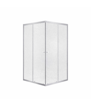 Душевая кабина Lidz Wawel SC80x80.SAT.LOW.FR, сатин, стекло Frost (SD00047620)