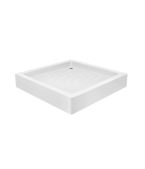 Душевая кабина Lidz Wawel SC80x80.SAT.LOW.FR, стекло Frost 4 мм, с поддоном Mazur