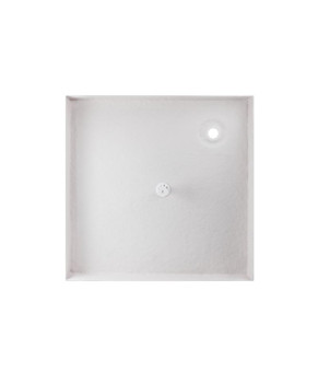 Душевая кабина Lidz Wawel SC80x80.SAT.LOW.FR, стекло Frost 4 мм, с поддоном Mazur