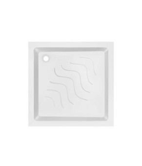 Душевая кабина Lidz Wawel SC80x80.SAT.LOW.FR, стекло Frost 4 мм, с поддоном Mazur