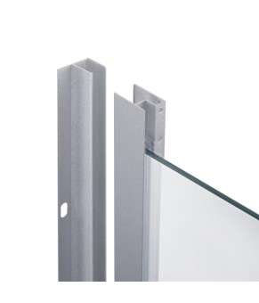 Душевая кабина Lidz Wieza SC80x80.SAT.HIGH.L, стекло Linie 4 мм без поддона