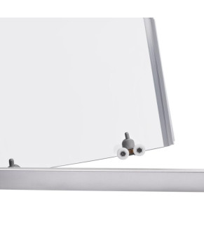 Душевая кабина Lidz Wawel SC80x80.SAT.LOW.L, стекло Linie 4 мм без поддона