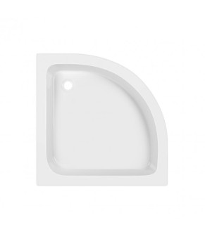 Душевая кабина Lidz Wieza SC80x80.SAT.MID.L, стекло Linie 4 мм + поддон с панелью Kupala