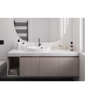 Умывальник Miraggio DEVON BLACK MIRASTONE 0000395