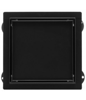 Трап для душа под плитку Epelli Quattro Nero 2 in 1, из нержавеющей стали с комбинированным затвором 200*200 мм