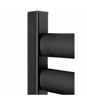 Полотенцесушитель Navin Ellipse 500х1000 Digital правый (черный муар) 12-245052-5010