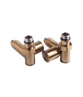 Кран угловой под тэн Navin 1/2"х1/2" бронза, 2 шт. 21-532430-2044
