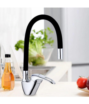Смеситель для умывальника Calani Lupi black (CAL-B0015)