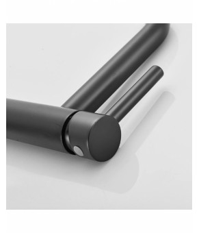 Смеситель для умывальника Calani Nexos высокий, black (CAL-B0004)