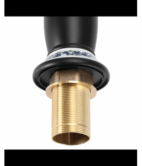 Смеситель для умывальника Calani Flox L. black (CAL-B0014)