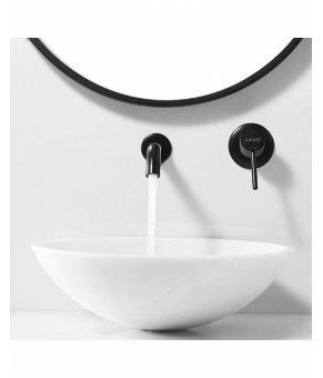 Смеситель для умывальника Calani Nexos скрытый монтаж, black (CAL-B0005)