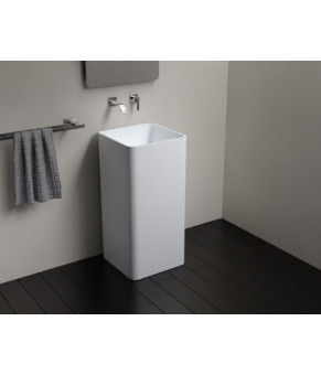 Умывальник напольный Calani Vera 40x40x125 white (CAL-00502)