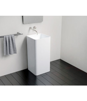 Умывальник напольный Calani Vera 40x40x125 white (CAL-00502)