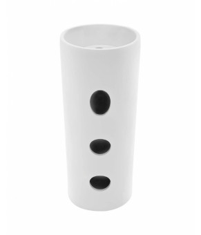 Умывальник Calani Aida 40x40x85,4 white (CAL-00500)