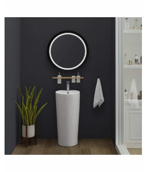 Умывальник Calani Aida 40x40x85,4 white (CAL-00500)